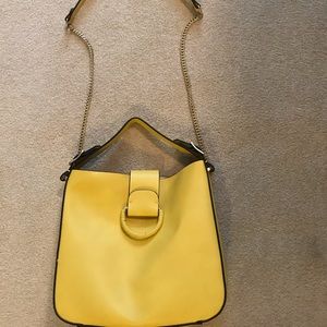 Yellow - larger crossbody bag from Zara